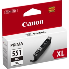 Bläckpatron Canon CLI-551XL BK Svart 11 ml