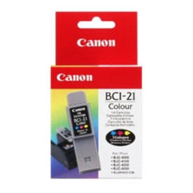 Canon BCI-21C blækpatron, farve, 100s