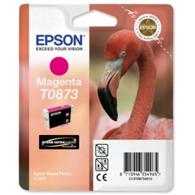 Epson nr T0873/C13T08734010 bläckpatron, magenta,