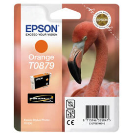 Epson nr.T0879/C13T08794010 blækpatron, orange, 90