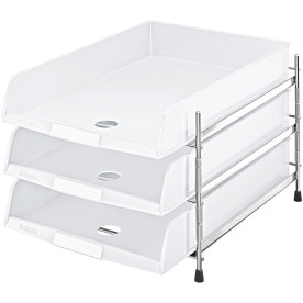 Esselte C4 brevkorgsset inkl. 3 brevkorgar, vit