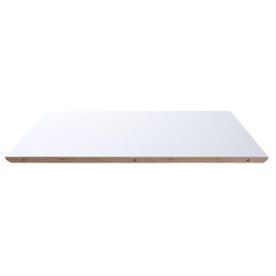 Extraskiva, vit, aluminium, till matsalsbord