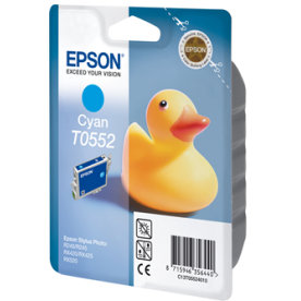 Epson nr T055/C13T05524010 bläckpatron, cyan 290 s