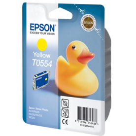 Bläckpatron Epson T055/C13T05544010 Gul 290 sidor