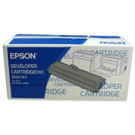 Epson C13S050167 lasertoner, sort, 3000s