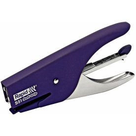 Häfttång Rapid S51 Soft Grip Lila