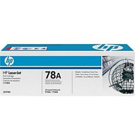 HP CE278A lasertoner, sort, 2100s