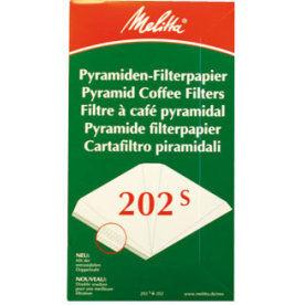 Kaffefilter nr 202 til 171m, 100 stk, pyramide