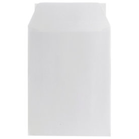 Bong kuvert med pappbaksida, A5, 190x250 mm, vit