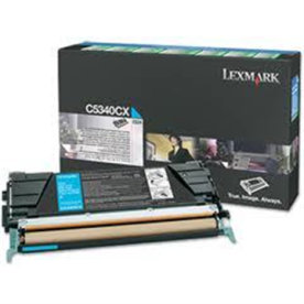 Lexmark 00C5340CX lasertoner, blå, 7000s