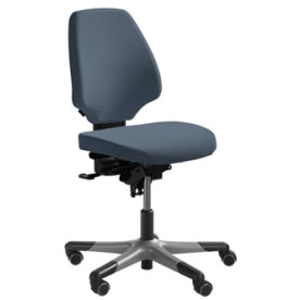 RH Activ 220 kontorstol høj ryg, medium sæde grå