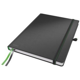 Leitz Complete anteckningsbok A4, rutat, svart