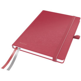Leitz Complete notesbog A5, linjeret, rød