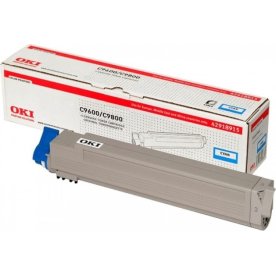 OKI 42918915 lasertoner, blå, 15000s