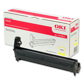 OKI 43449013 lasertoner, gul, 20000 sidor