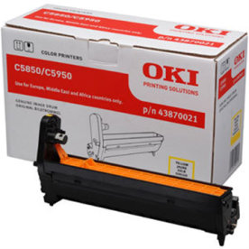 Lasertrumma OKI 43870021 Gul 20 000 sidor
