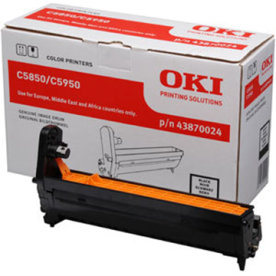 OKI 43870024 lasertoner, svart, 20000 sidor
