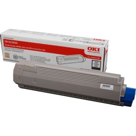 Lasertoner OKI 44059108 Svart 8000 sidor