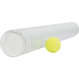 Papprör med lock, Ø100 x 2,0 x 1150 mm