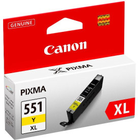 Bläckpatron Canon CLI-551XL Y Gul 11 ml