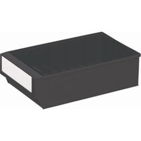 Systembox 2, (DxBxH) 300x183x81, mörkgrå