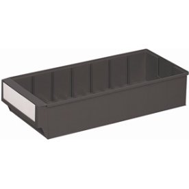 Systembox 4, (DxBxH) 400x183x81, mörkgrå