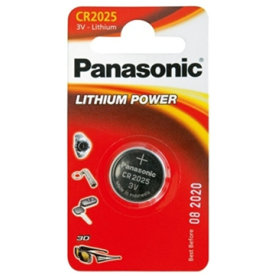 Panasonic CR2025 knappcellsbatteri