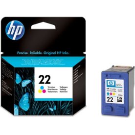 HP nr 22 C9352AE bläckpatron, 3-färgad, 138 sidor