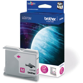 Brother LC970M bläckpatron, magenta, 300 s