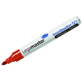 Legamaster TZ-1 whiteboardpenna, röd