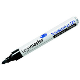 Legamaster TZ-1 whiteboardpenna, svart