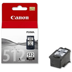 Canon PG-512 bläckpatron, svart, 401 s