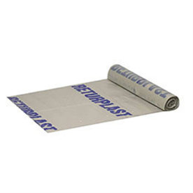 Sopsäck med knytband 125 L 750x1390 mm Transparent