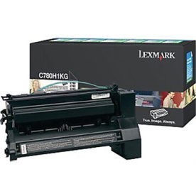 Lexmark C780H1KG lasertoner, sort, 10000s