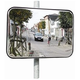 Trafikspejl akryl, firkantet 40x60 cm