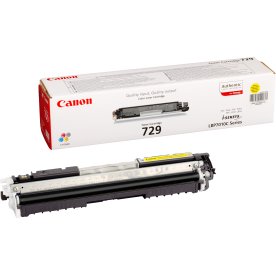 Lasertoner Canon CRG729/4367B002 Gul 1000 sidor