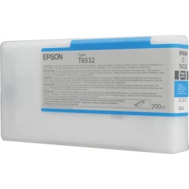Bläckpatron Epson T6532/C13T653200 Blå 200 ml