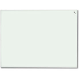 Naga magnetisk glastavla 60x80 cm, vit