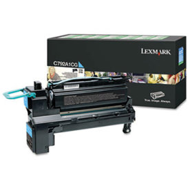 Lasertoner Lexmark C792A1CG Blå 6000 sidor