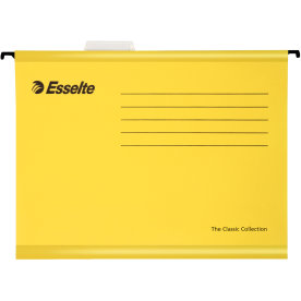 Hängmapp Esselte Classic Folio A4 Gul