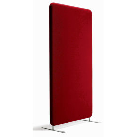 Abstracta softline skærmvæg rød B80xH150 cm