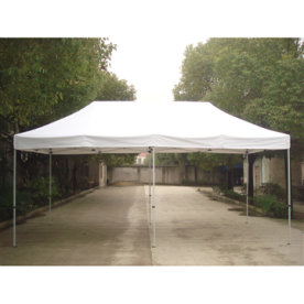 Paviljong EASY UP 3x6 m Off-white Inkl. sidor