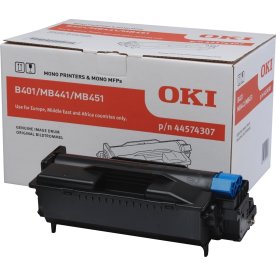 Lasertrumma OKI 44574307 Svart 25 000 sidor
