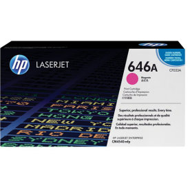 HP 646A/CF033A lasertoner, magenta, 12 500 s