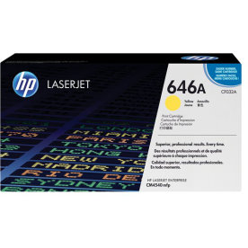 HP 646A/CF032A lasertoner, gul, 12 500 s