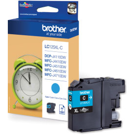 Brother LC125XLC bläckpatron cyan 1200 s