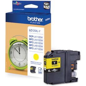 Brother LC125XLY bläckpatron gul 1200 s
