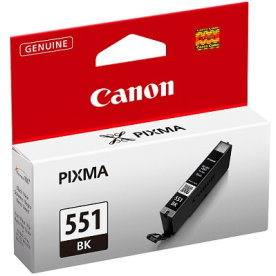 Bläckpatron Canon CLI-551 BK Svart