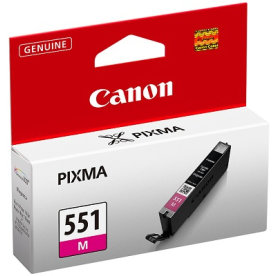 Bläckpatron Canon CLI-551 M Röd 7 ml