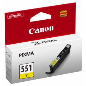 Bläckpatron Canon PFI-551 Y Gul 7 ml